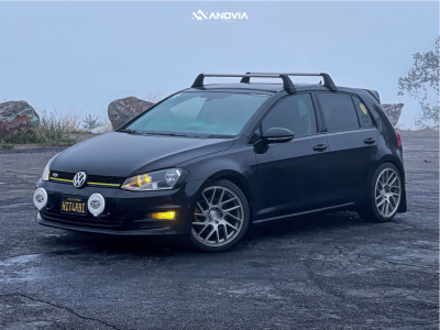 1 2015 Golf Volkswagen Tdi Se Raceland Coilovers Anovia Elder Brushed Apollo Silver