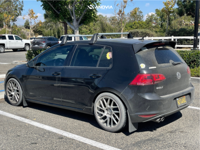 1 2015 Golf Volkswagen Tdi Se Raceland Coilovers Anovia Elder Brushed Apollo Silver