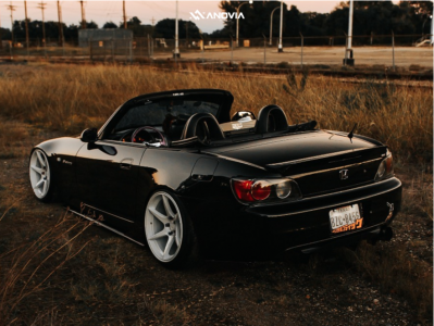 1 2002 S2000 Honda Base Air Lift Performance Air Suspension Anovia Titan Dove White