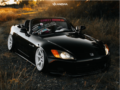 1 2002 S2000 Honda Base Air Lift Performance Air Suspension Anovia Titan Dove White