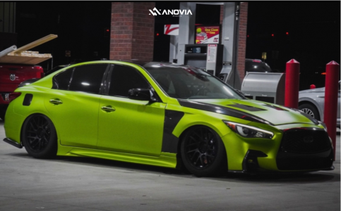 1 2017 Q50 Infiniti Premium Air Lift Performance Air Suspension Anovia Elder Raven Black