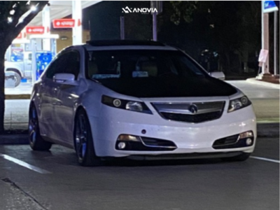 1 2012 Tl Acura Base Tein Lowering Springs Anovia Titan Brushed Apollo Silver