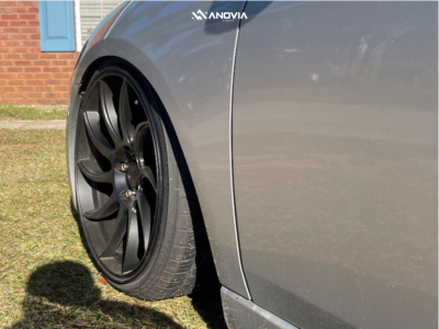 1 2004 Tsx Acura Base Unknown Coilovers Anovia Night Raven Black