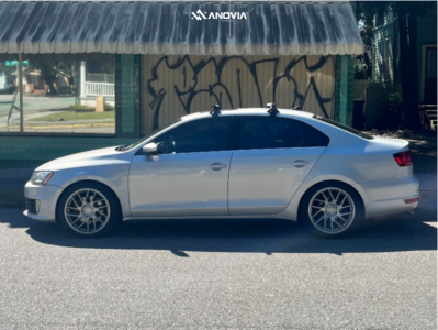 1 2013 Jetta Volkswagen Gli Stock Stock Anovia Elder Brushed Apollo Silver