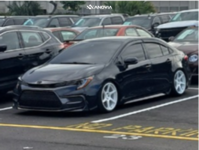 1 2020 Corolla Toyota Se Godspeed Project Coilovers Anovia Titan Dove White