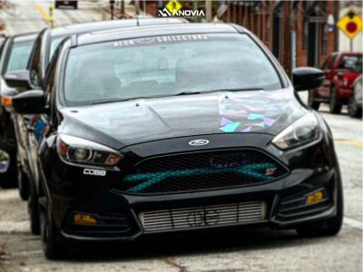 1 2017 Focus Ford St Fortune Auto Coilovers Anovia Kinetic Raven Black