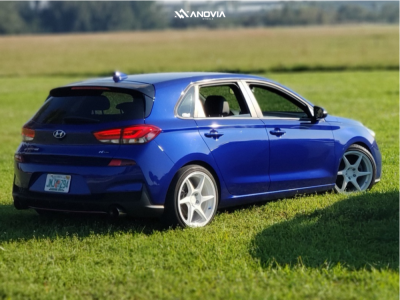 1 2020 Elantra Gt Hyundai N Line Eibach Lowering Springs Anovia Titan Dove White