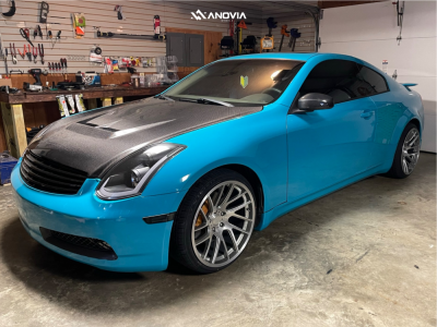 1 2004 G35 Infiniti Base Stock Stock Anovia Elder Brushed Apollo Silver