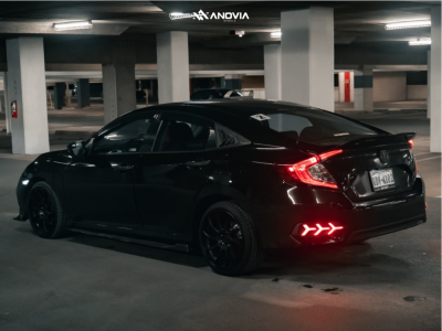 1 2021 Civic Honda Lx Stock Stock Anovia Night Raven Black