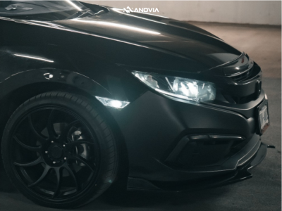 1 2021 Civic Honda Lx Stock Stock Anovia Night Raven Black
