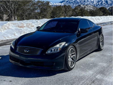1 2008 G37 Infiniti Base Bc Racing Coilovers Anovia Elder Brushed Apollo Silver