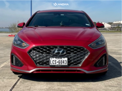 1 2018 Sonata Hyundai Limited 20t Ksport Coilovers Anovia Kano Gunmetal Grey