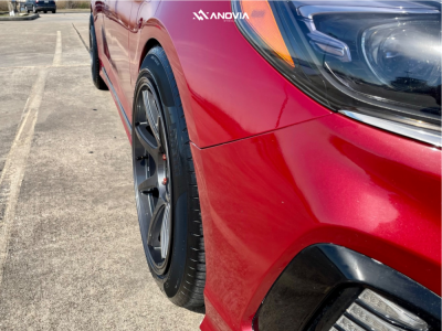 1 2018 Sonata Hyundai Limited 20t Ksport Coilovers Anovia Kano Gunmetal Grey