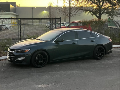 1 2020 Malibu Chevrolet Lt Godspeed Project Coilovers Anovia Titan Raven Black