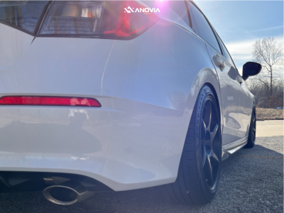 1 2022 Civic Honda Sport D2 Racing Lowering Springs Anovia Titan Raven Black