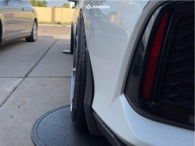 1 2019 Civic Honda Ex Megan Racing Lowering Springs Anovia Titan Brushed Apollo Silver