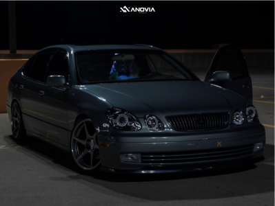 1 2004 Gs300 Lexus Base Megan Racing Coilovers Anovia Titan Brushed Apollo Silver