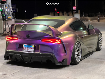 1 2020 Gr Supra Toyota Premium Air Lift Performance Air Suspension Anovia Elder Brushed Apollo Silver