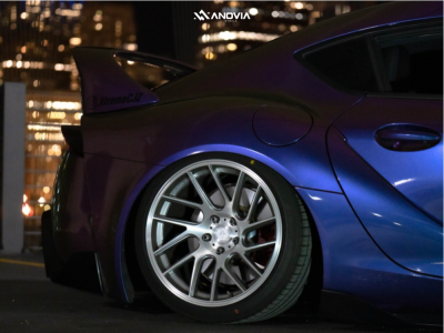 1 2020 Gr Supra Toyota Premium Air Lift Performance Air Suspension Anovia Elder Brushed Apollo Silver