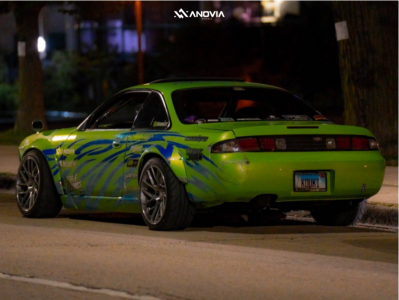 1 1998 240sx Nissan Boss Bc Racing Coilovers Anovia Elder Brushed Apollo Silver