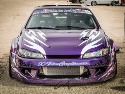 1 1995 240sx Nissan S145 Silvers Coilovers Anovia Kano Chrome