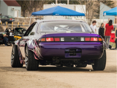 1 1995 240sx Nissan S145 Silvers Coilovers Anovia Kano Chrome