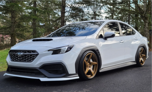 1 2022 Wrx Subaru Base Bc Racing Coilovers Anovia Kinetic Rodin Bronze