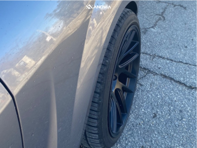 1 2006 Mustang Ford Base Eibach Lowering Springs Anovia Elder Raven Black