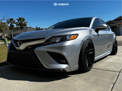 1 2020 Camry Toyota Se Rev9 Power Coilovers Anovia Elder Raven Black