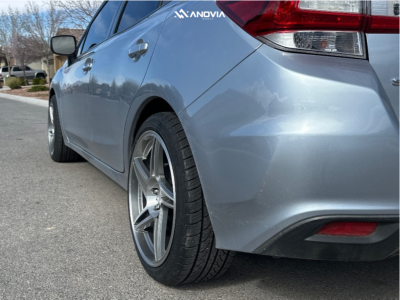 1 2017 Impreza Subaru Limited Stock Stock Anovia Carrier Brushed Apollo Silver