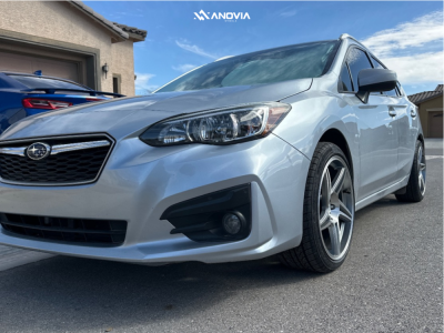 1 2017 Impreza Subaru Limited Stock Stock Anovia Carrier Brushed Apollo Silver