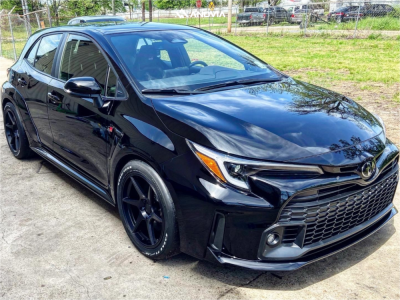 1 2023 Gr Corolla Toyota Core Stock Stock Anovia Titan Raven Black