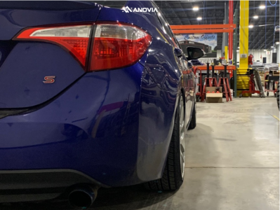 1 2015 Corolla Toyota S Bc Racing Coilovers Anovia Elder Brushed Apollo Silver