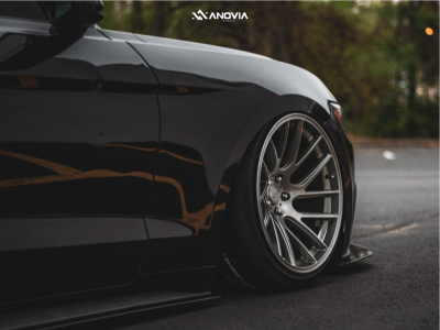 1 2016 Mustang Ford Ecoboost Premium Air Lift Performance Air Suspension Anovia Elder Brushed Apollo Silver