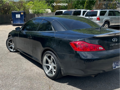 1 2009 G37 Infiniti Sport Stock Stock Anovia Titan Brushed Apollo Silver