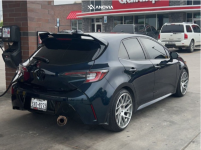 1 2020 Corolla Toyota Xse Megan Racing Lowering Springs Anovia Elder Brushed Apollo Silver