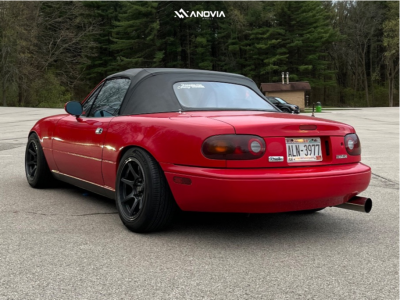 1 1990 Miata Mazda Base Raceland Coilovers Anovia Kano Gunmetal Grey