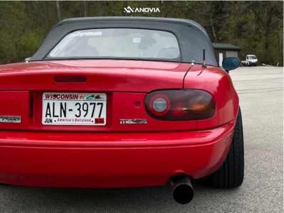 1 1990 Miata Mazda Base Raceland Coilovers Anovia Kano Gunmetal Grey