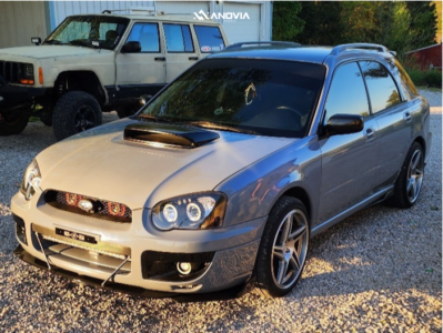 1 2005 Impreza Subaru Rs Stock Stock Anovia Carrier Brushed Apollo Silver