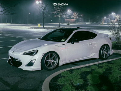 1 2013 Fr S Scion Base Tein Coilovers Anovia Titan Brushed Apollo Silver