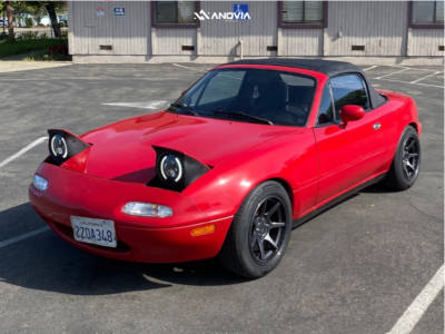 1 1991 Miata Mazda Base Godspeed Project Coilovers Anovia Kano Gunmetal Grey