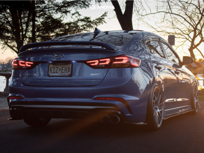 1 2017 Elantra Hyundai Sport Bc Racing Coilovers Anovia Elder Brushed Apollo Silver