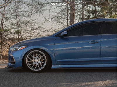 1 2017 Elantra Hyundai Sport Bc Racing Coilovers Anovia Elder Brushed Apollo Silver