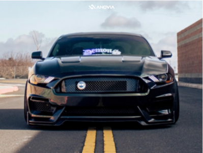 1 2018 Mustang Ford Ecoboost Bc Racing Coilovers Anovia Elder Raven Black