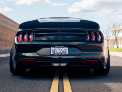 1 2018 Mustang Ford Ecoboost Bc Racing Coilovers Anovia Elder Raven Black