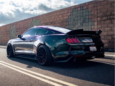 1 2018 Mustang Ford Ecoboost Bc Racing Coilovers Anovia Elder Raven Black