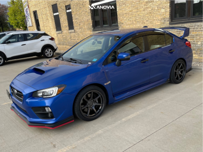 1 2016 Wrx Sti Subaru Base Stock Stock Anovia Kano Gunmetal Grey
