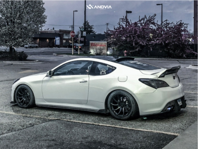 1 2015 Genesis Coupe Hyundai 38 Bc Racing Coilovers Anovia Night Raven Black