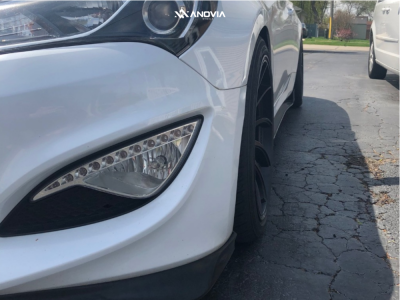 1 2015 Genesis Coupe Hyundai 38 Bc Racing Coilovers Anovia Night Raven Black