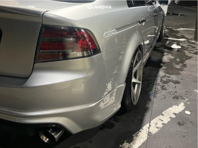 1 2007 Tl Acura Base Tein Coilovers Anovia Titan Brushed Apollo Silver